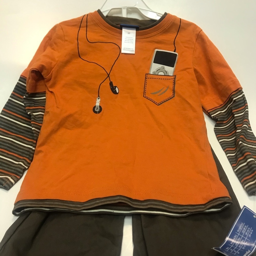 NWT Babyworks Wired 3T shirt and pants